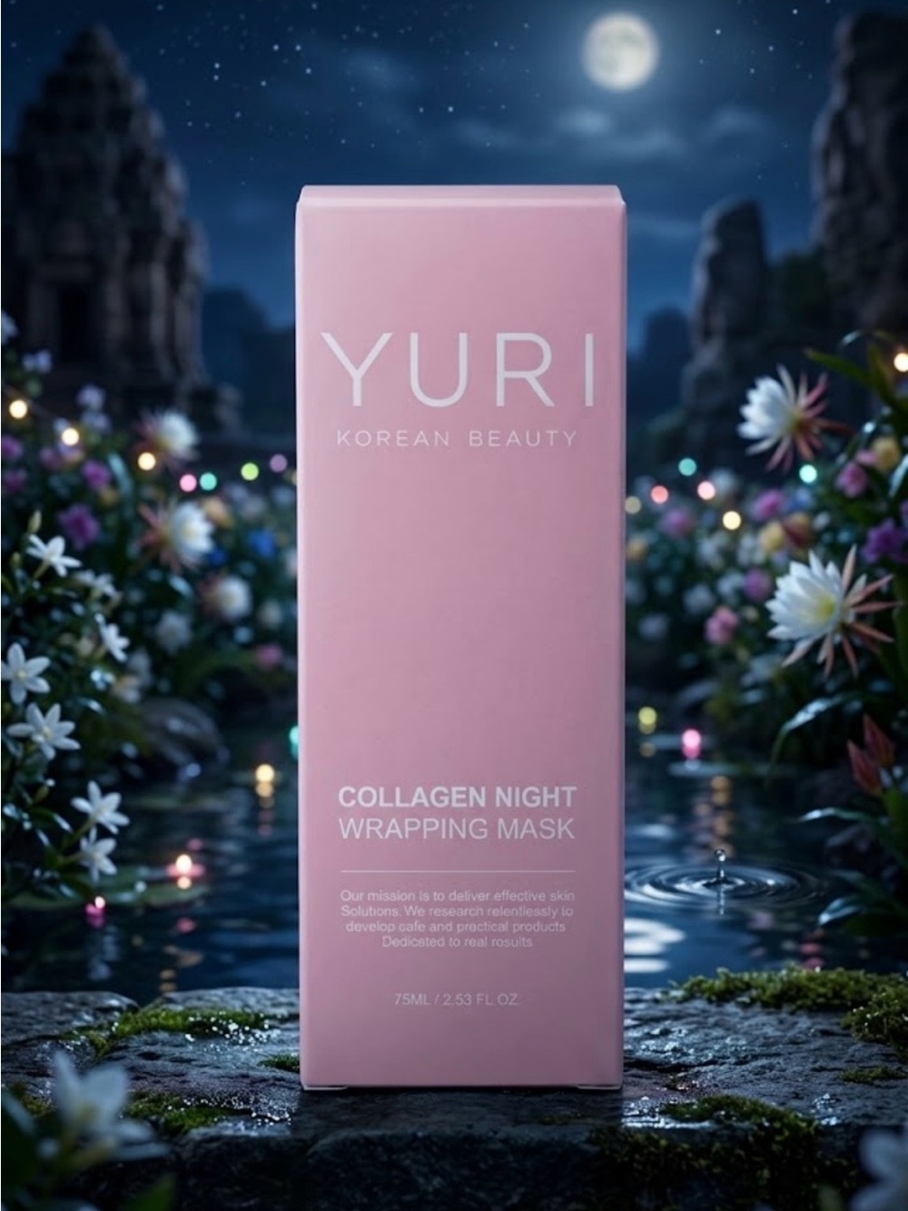 Collagen Night Wrapping Mask — Pink